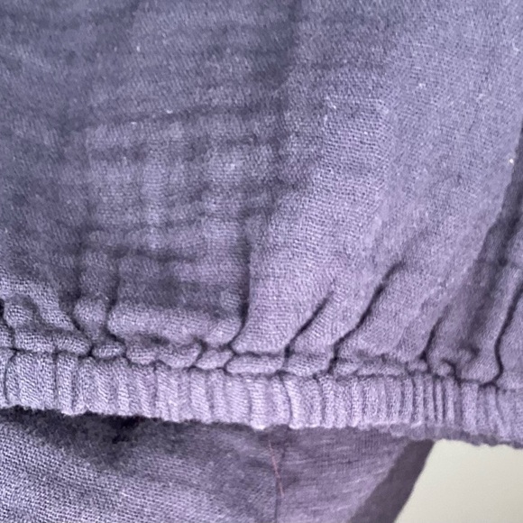 Velvet label long sleeve blue cotton top - Picture 10 of 11